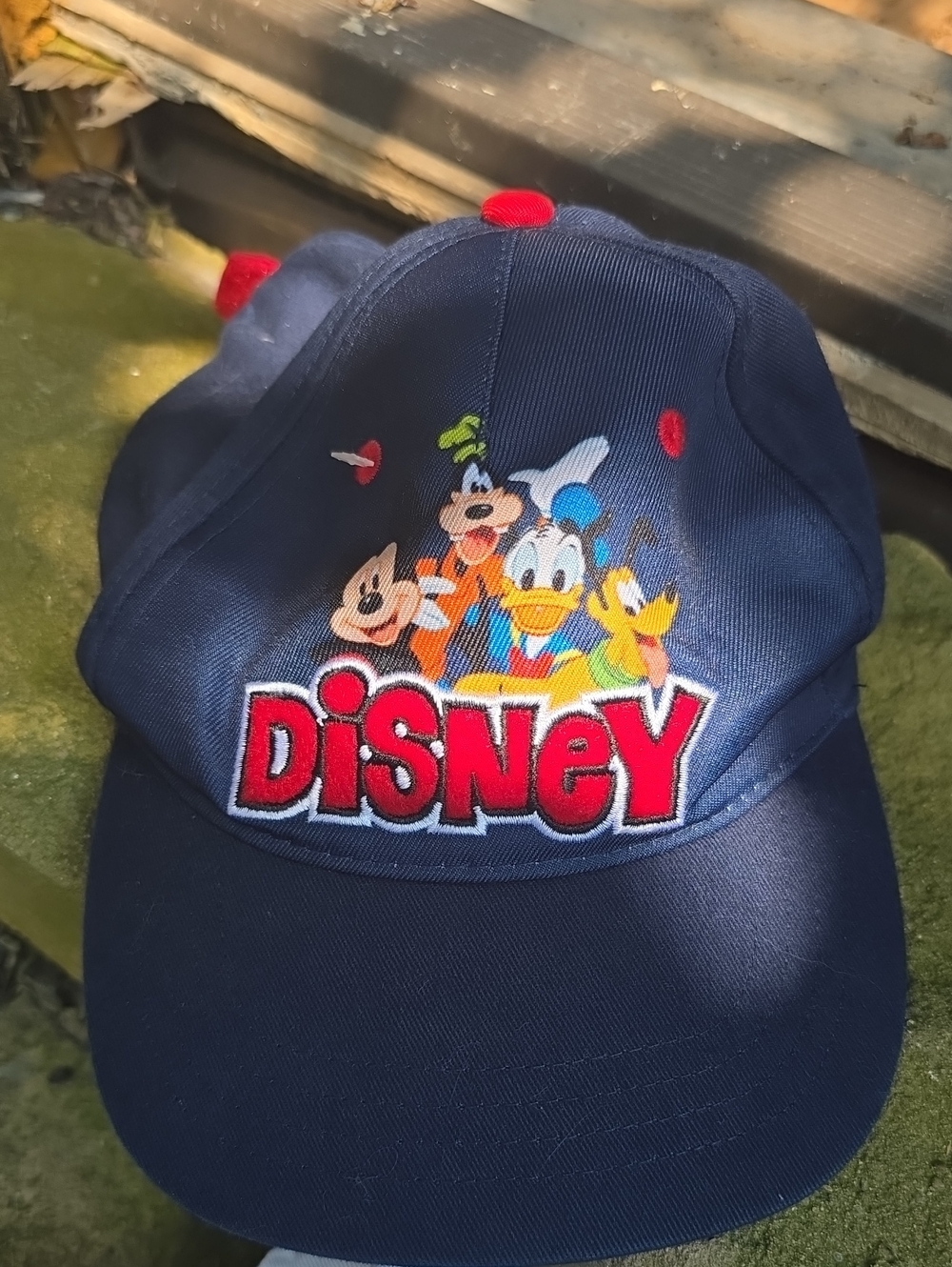 Disney Kids Navy Blue Character Baseball Cap